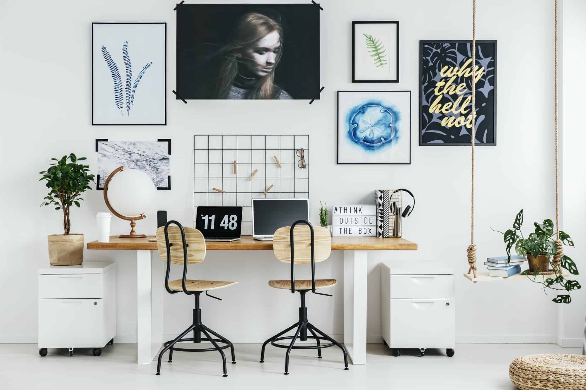 27 Home Office Designs (Small Spaces, Rustic, Chic Ideas) | The Home Tome