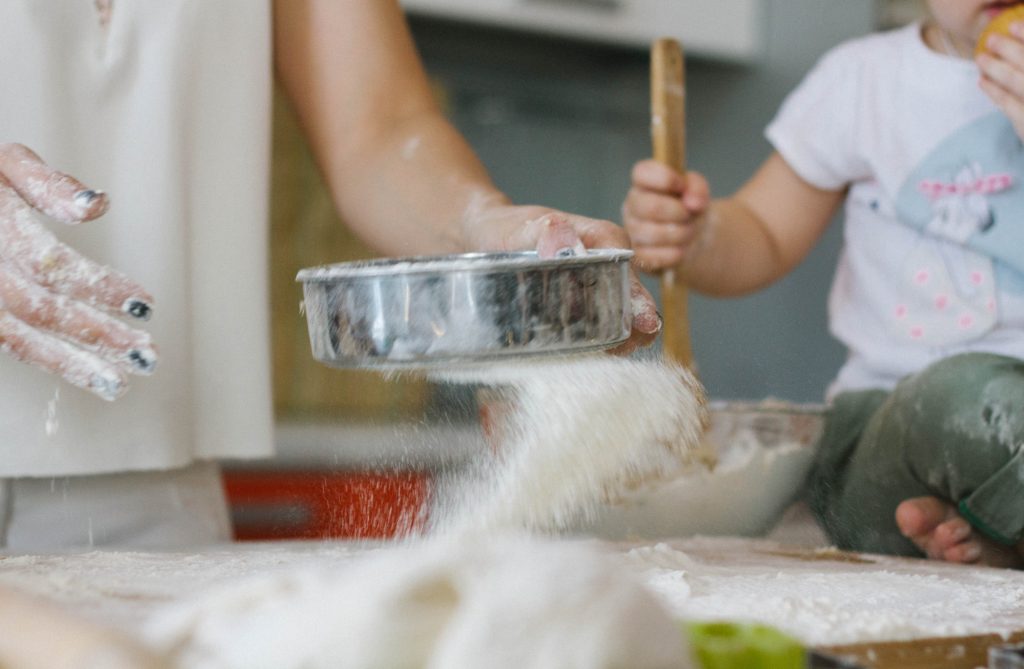 cooking with flour