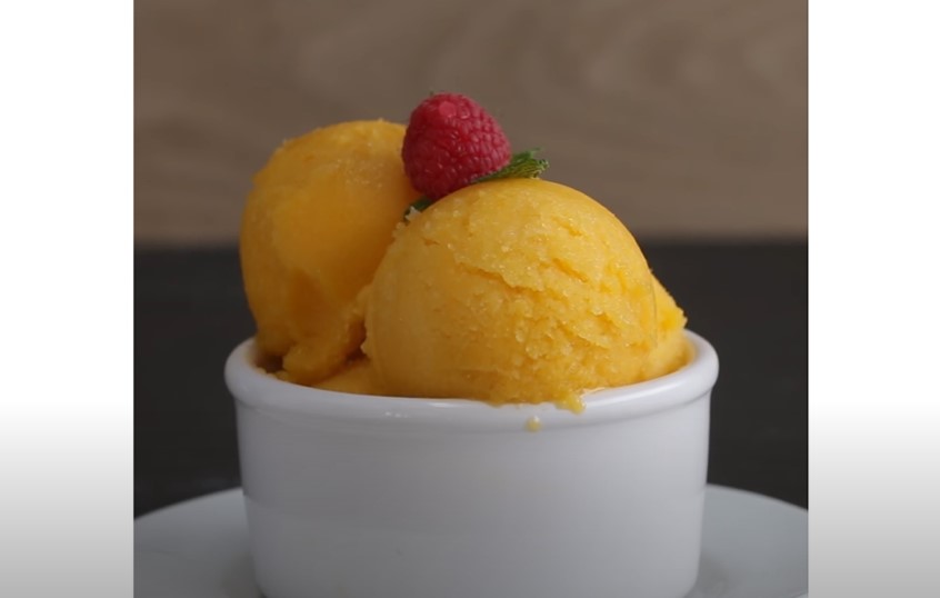 mango lime sorbet