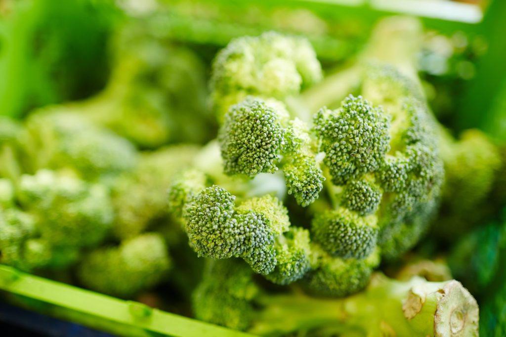 Raw broccoli