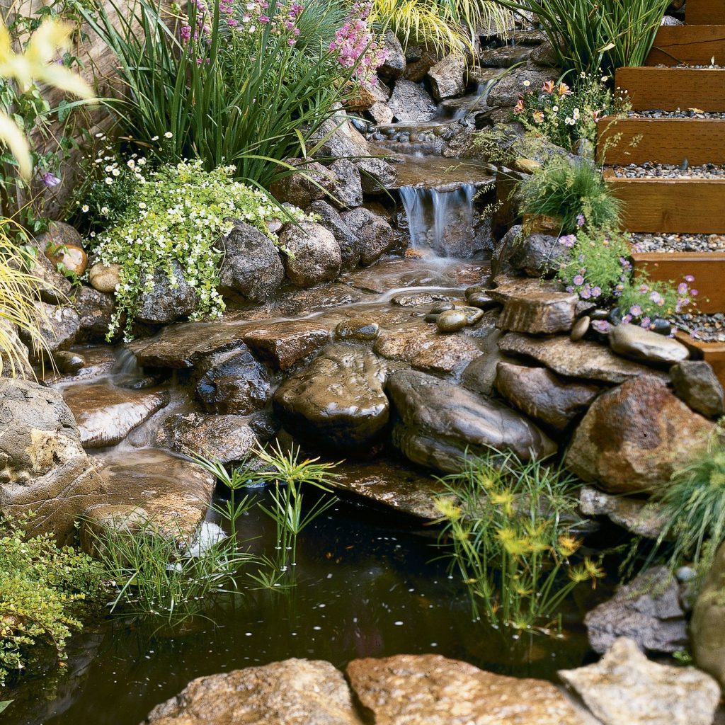 Garden Waterfall Pond