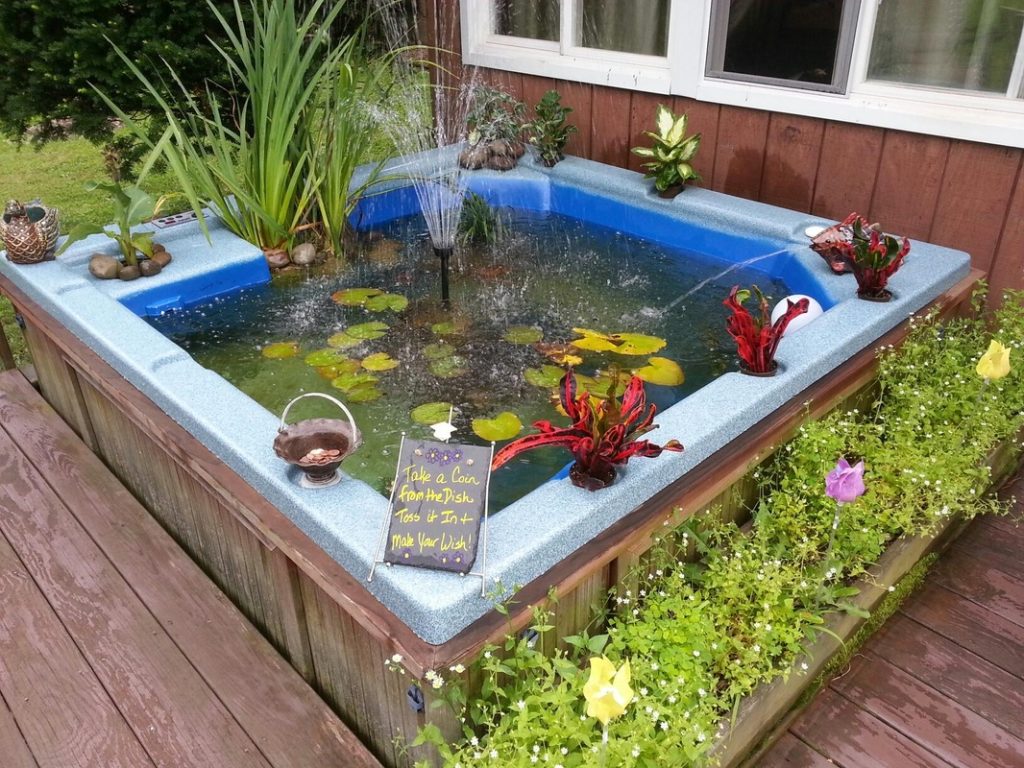 Traditional Waterfall Pond