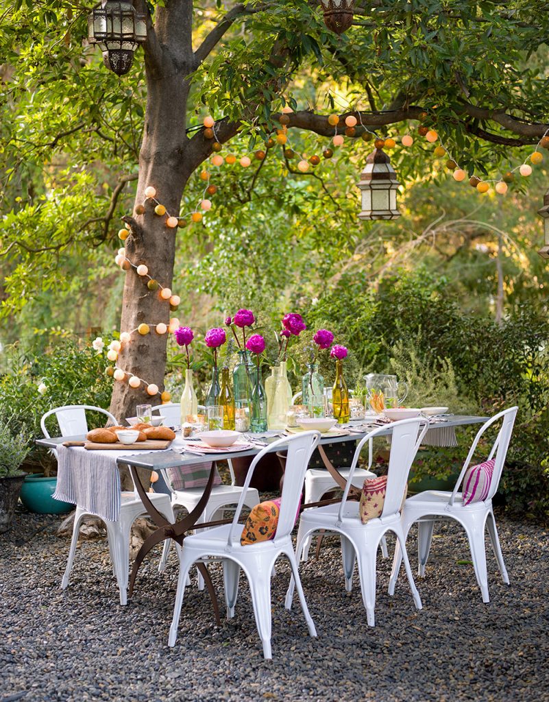 Aluminum Table Setting