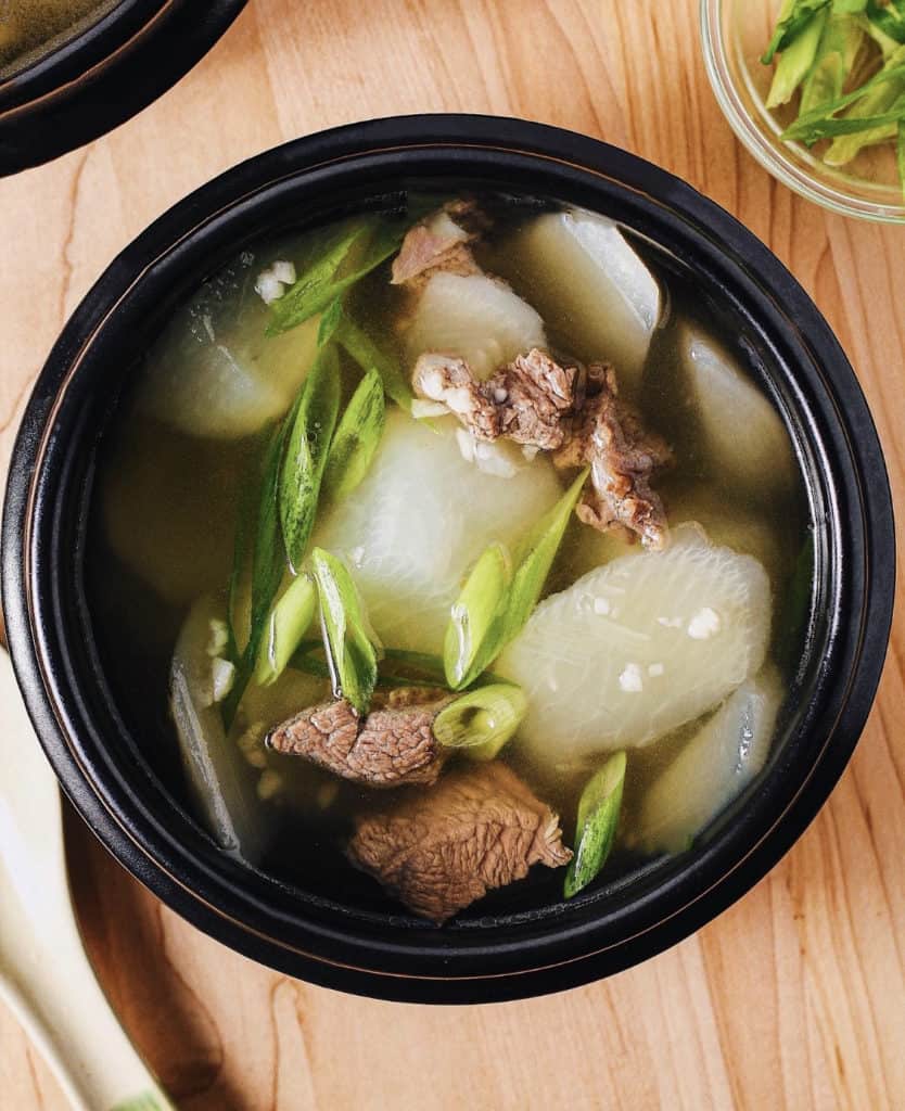 Beef and Daikon Radish Soup