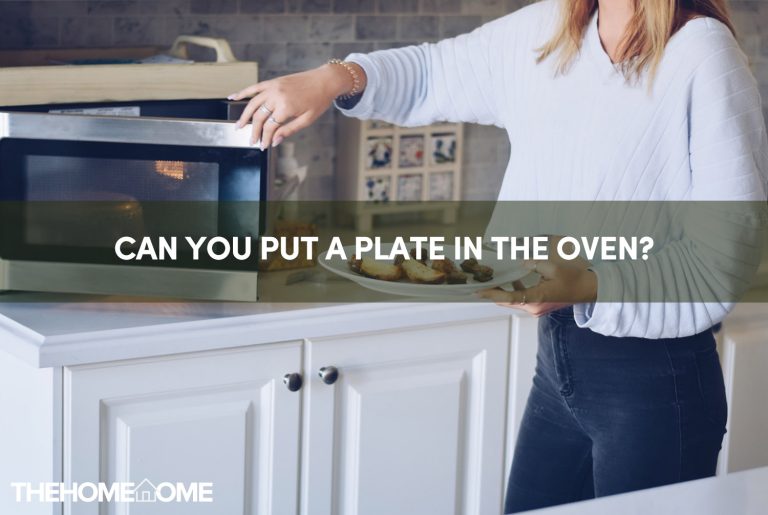 Can You Put A Plate In The Oven?