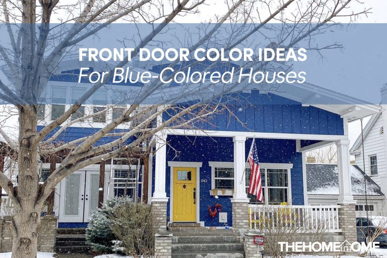 Front Door Color Ideas For Blue Houses TheHomeTome