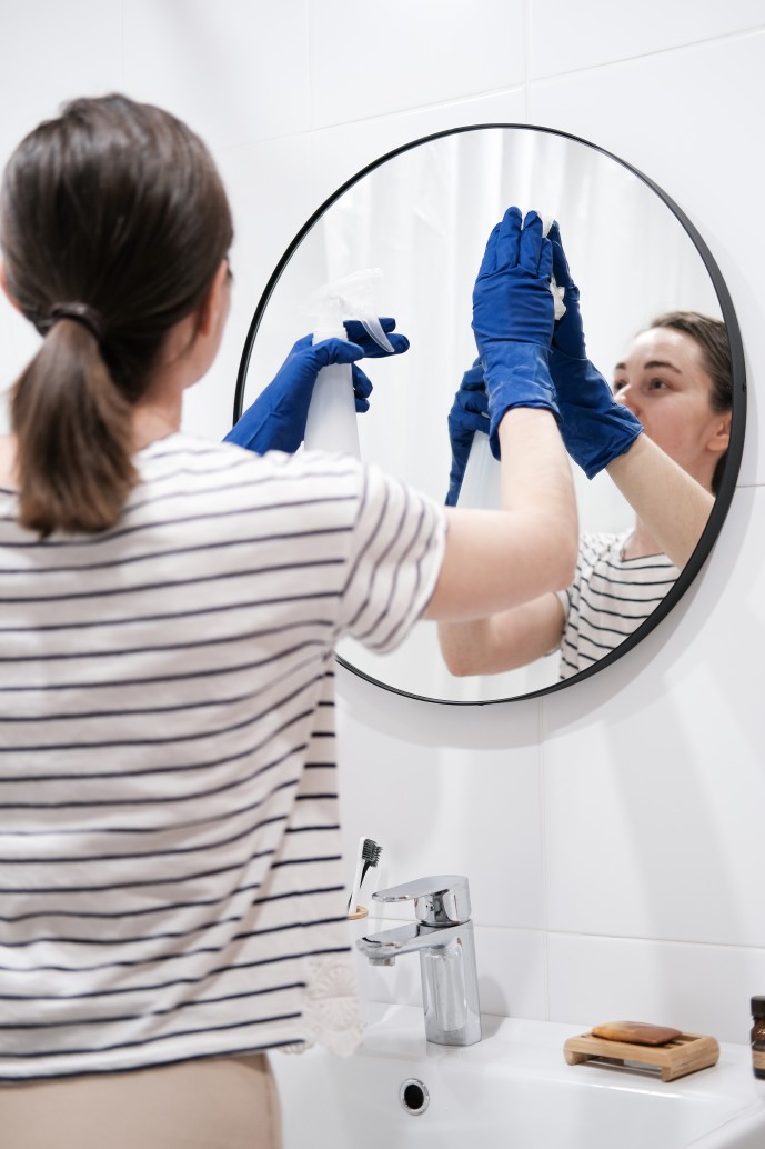 How to Properly Clean Mirrors With Streaks