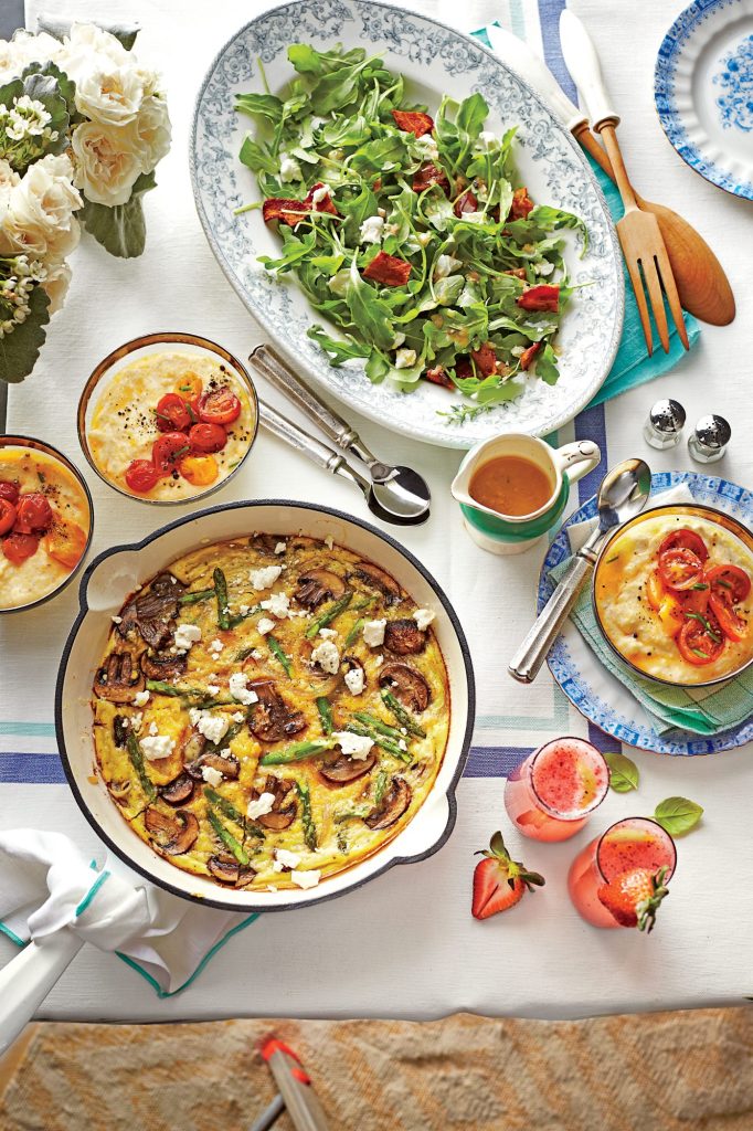 Spring Vegetable Fritata