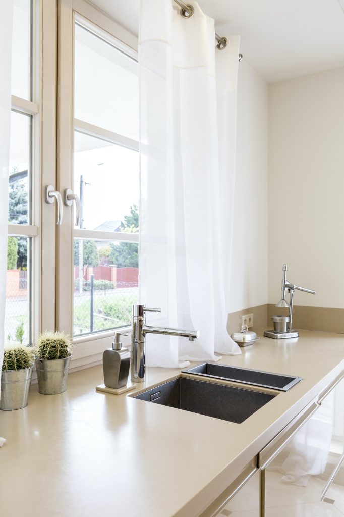 Putting Kitchen Sink Under Window Benefits