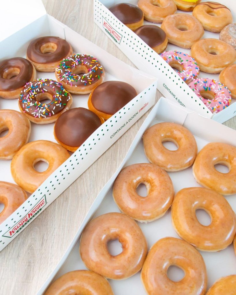 Does Krispy Kreme reheat donuts?