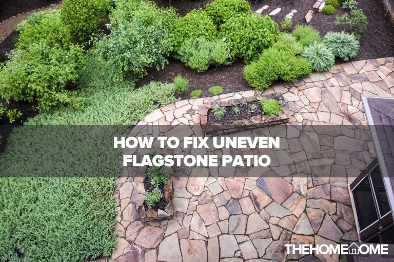 How to Fix Uneven Flagstone Patio