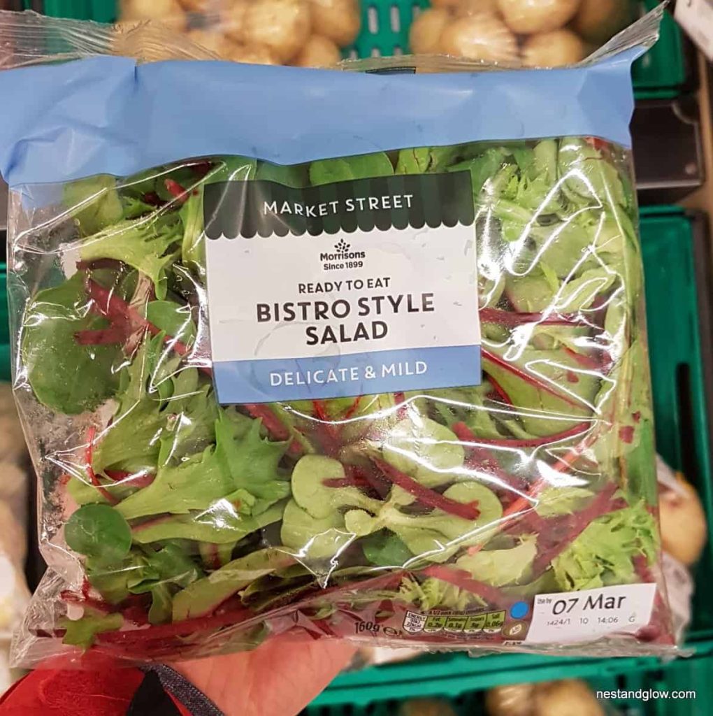 Why are prewashed salad bags not recyclable?