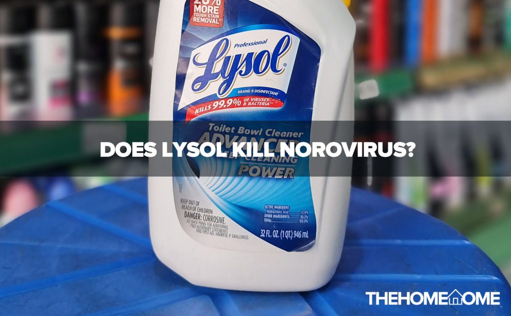 Does lysol kill norovirus? (what kills norovirus? )