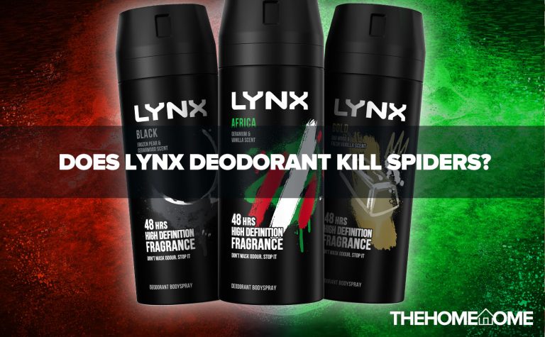 Does Lynx Deodorant Kill Spiders?